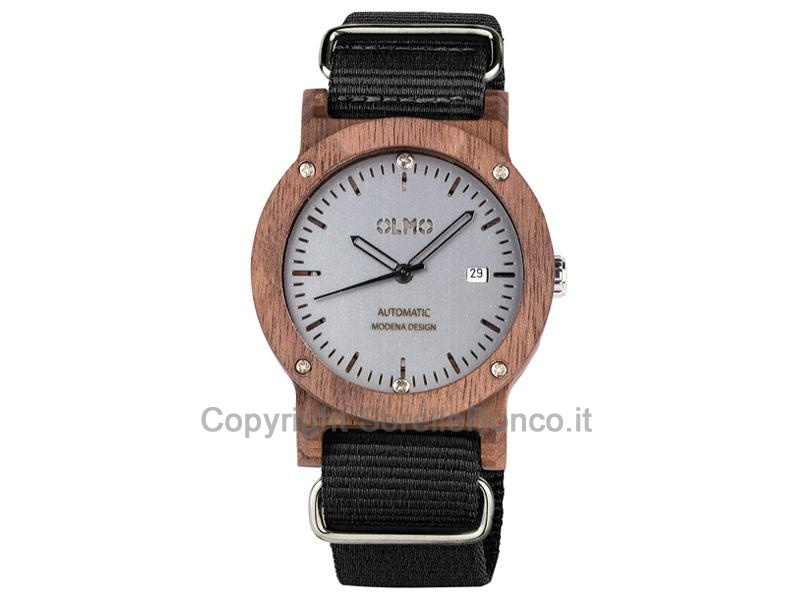 OLMO OROLOGIO AUTOMATICO LEGNO NOCE 42MM