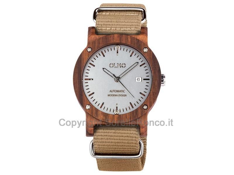 OROLOGIO OLMO AUTOMATIC PALISSANDRO 42MM