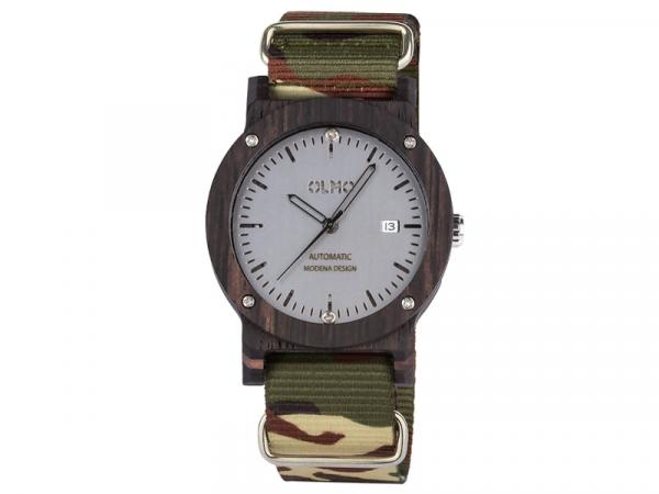 OLMO5M1C - Olmo Orologio Legno Ebano Automatic 42mm