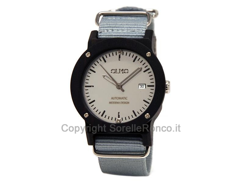 OROLOGIO OLMO LEGNO EBANO AUTOMATIC 42MM