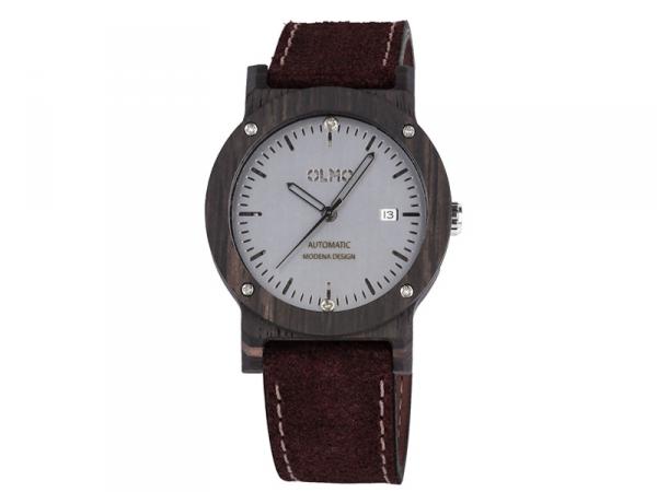 OLMO5M1LB - Orologio Automatic Olmo Legno Ebano 42mm