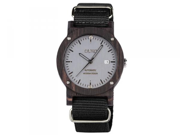 OLMO5M1N - Orologio Olmo Legno Ebano Automatic 42mm