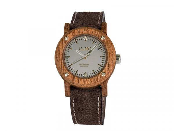 OLMOW1M1LB - Olmo Orologio Legno Mogano Manuale 38mm