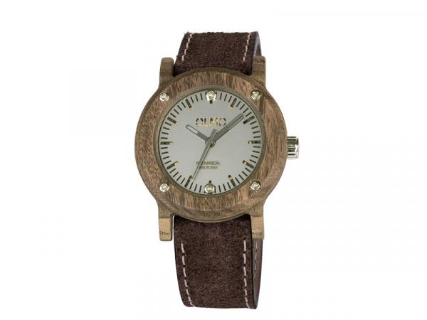 OLMOW3M1LB - Olmo Orologio Legno Noce Manuale 38mm