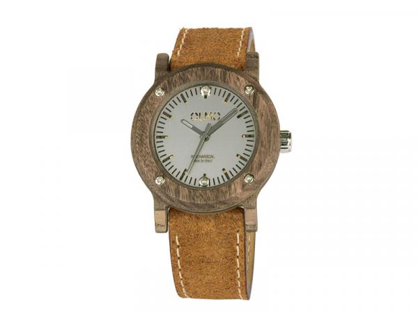 OLMOW3M1LM - Orologio Olmo in Legno Noce Manuale 38mm