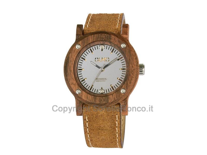 OROLOGIO OLMO PALISSANDRO MANUALE 38MM