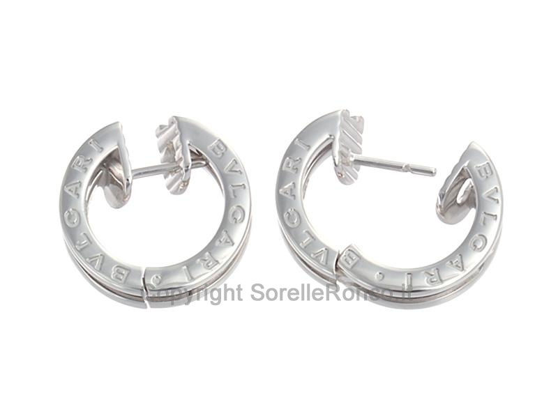 ORECCHINI B.ZERO1 BULGARI IN ORO BIANCO
