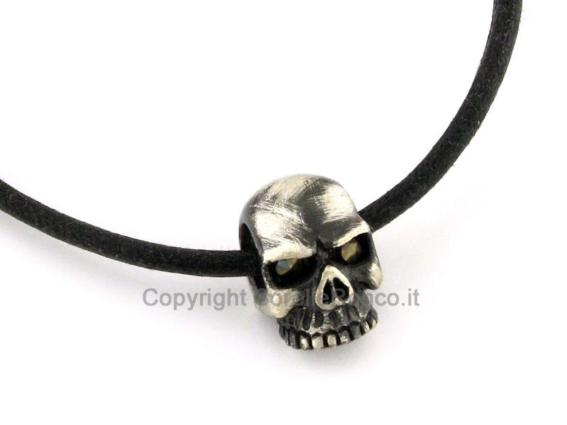PENDENTE ZULIAN CON CIONDOLO CRANIO