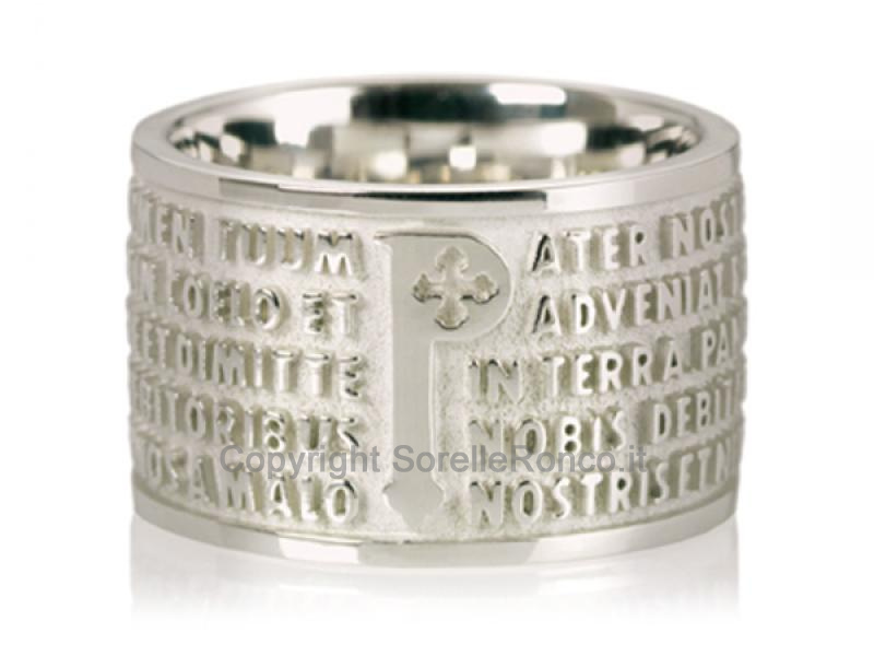 TUUM ANIMAE PADRE NOSTRO ARGENTO RODIATO