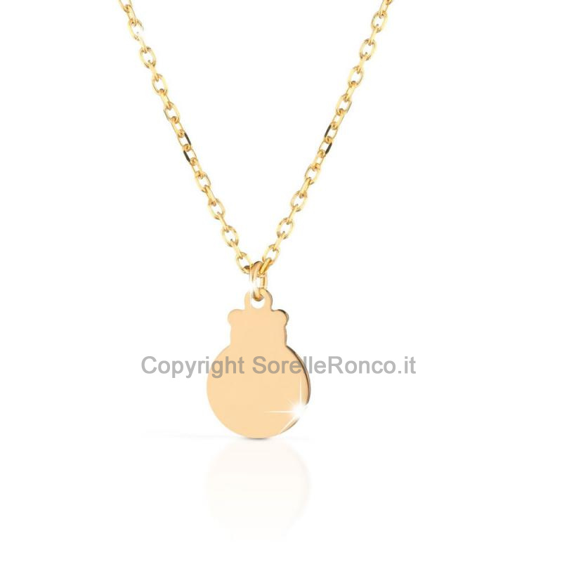 COLLANA LEBEBE PRIME GIOIE COCCINELLA IN ORO 9KT