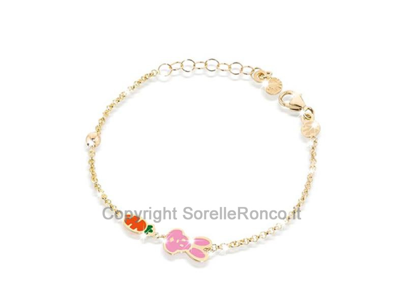 BRACCIALE LE BEBÈ PRIME GIOIE FORTUNA CONIGLIETTO