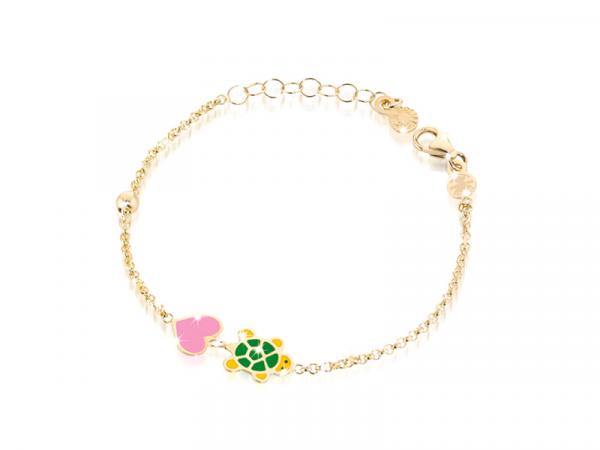 PMG031 - Bracciale Le Bebè Prime Gioie Fortuna Tartaruga