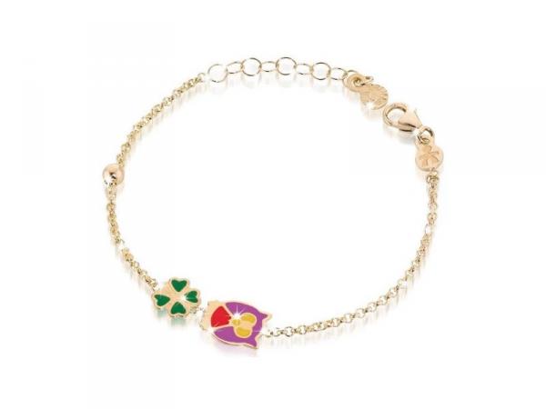 PMG033 - Bracciale Le Bebè Prime Gioie Fortuna Gufetto