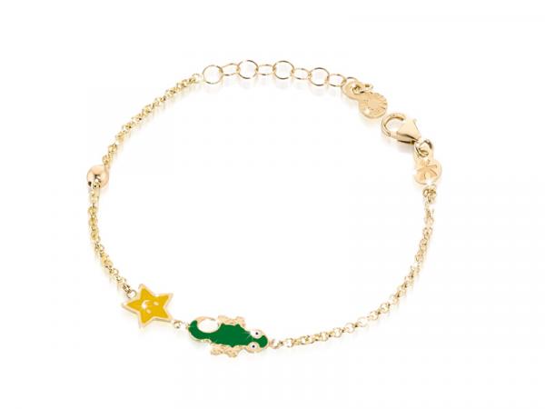 PMG036 - Bracciale Le Bebè Prime Gioie Fortuna Geco