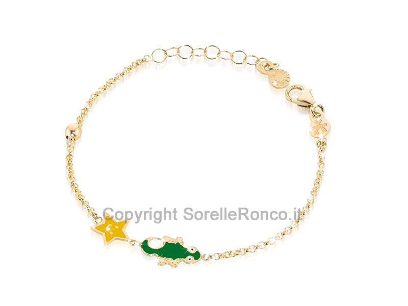 BRACCIALE LE BEBÈ PRIME GIOIE FORTUNA GECO