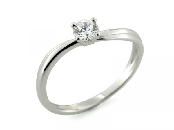 PZF00003 - Anello Solitario con Zirconi