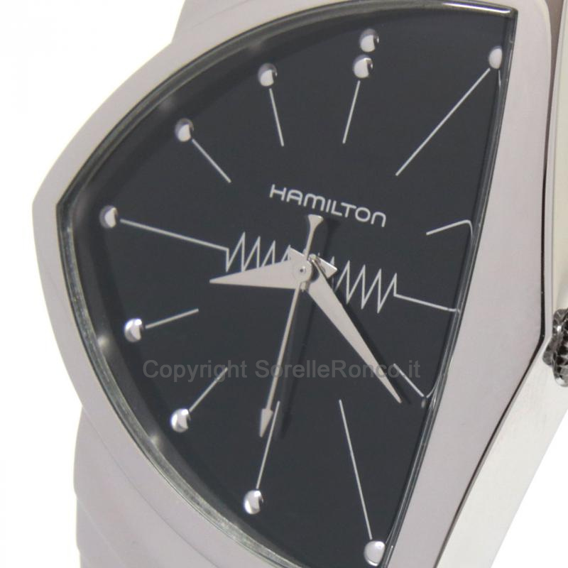 HAMILTON VENTURA NERO QUARZO 32,3X50,3MM