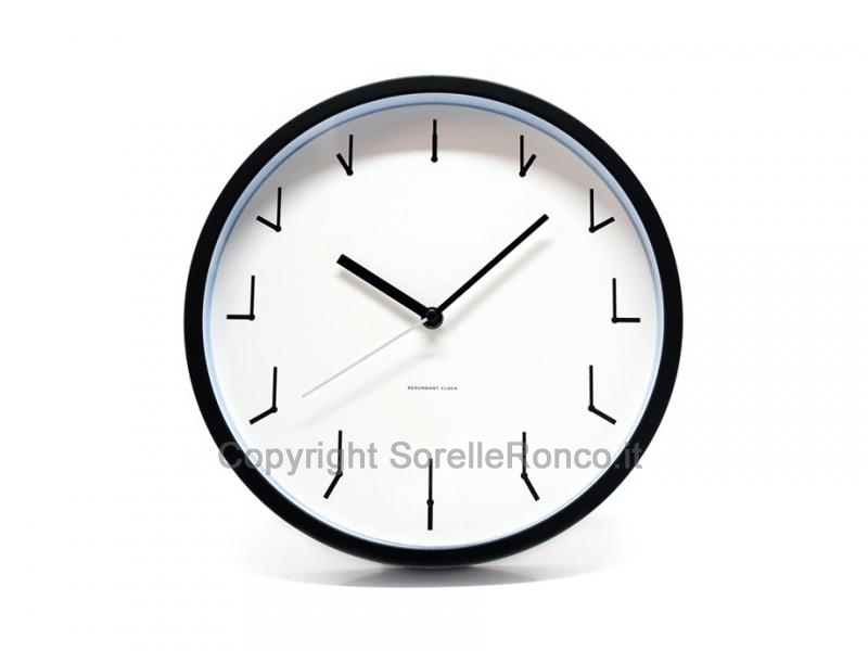 OROLOGIO DA PARETE REDUNDANT CLOCK 30 CM