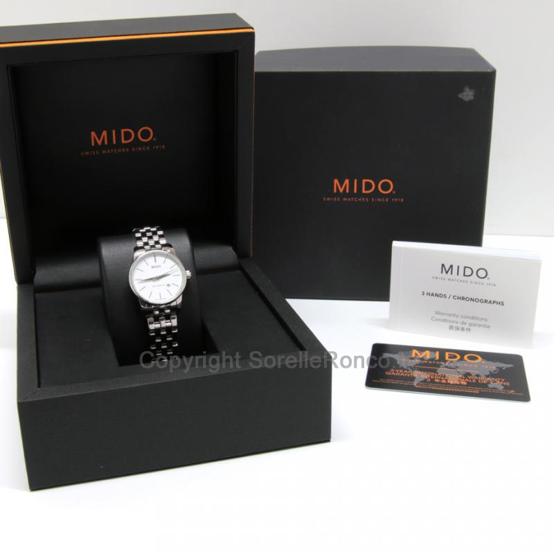 MIDO BARONCELLI II LADY MINI 29MM BIANCO AUTO