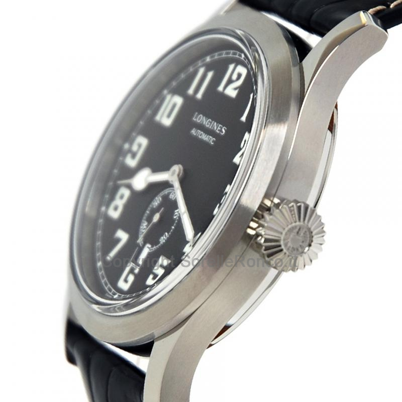 LONGINES HERITAGE MILITARY 44MM NERO AUTOMATICO