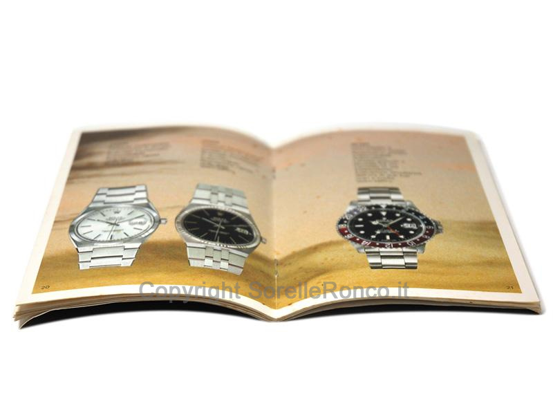 CATALOGO ROLEX VINTAGE 1984 ITALIANO