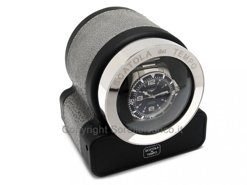 ROTOR ONE HDG PE PELLE NABUK RAJI GRIGIO