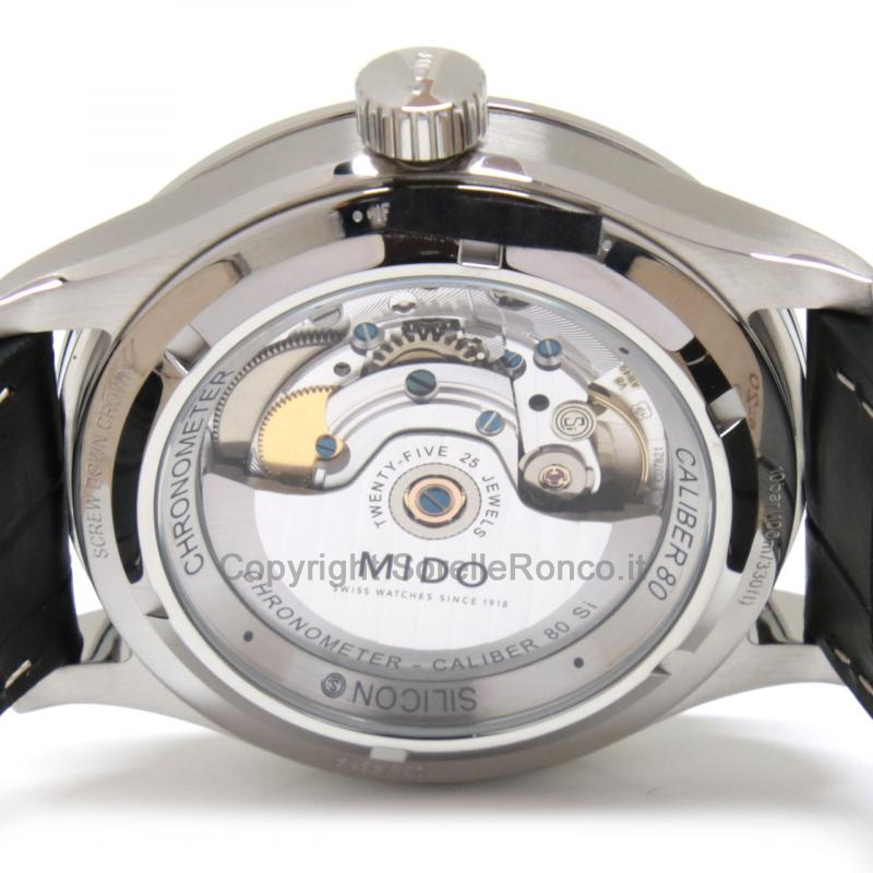 MIDO MULTIFORT CHRONO 42MM SILVER DAY DATE