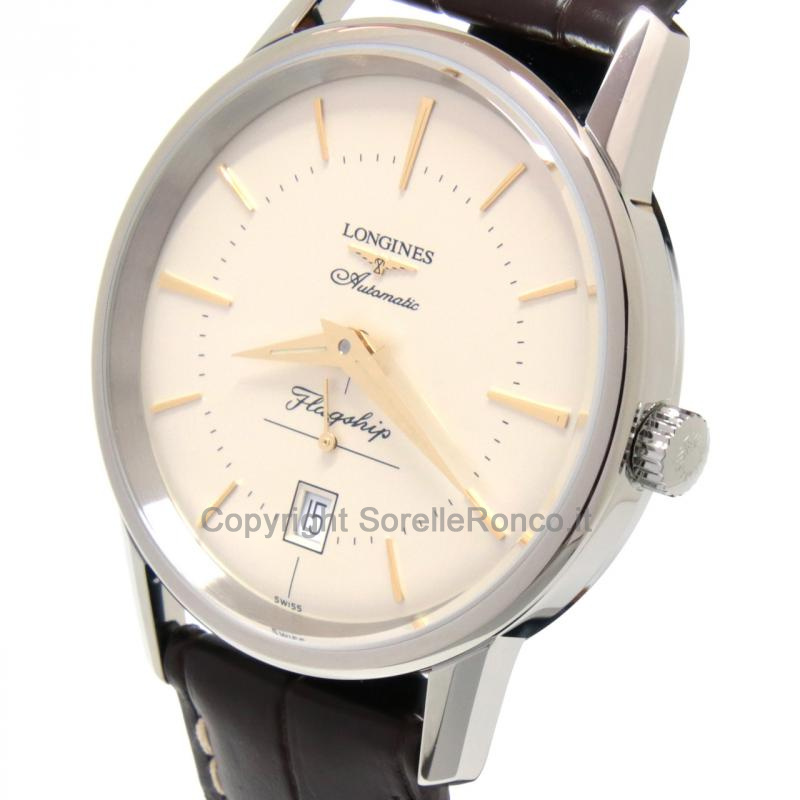 LONGINES HERITAGE FLAGSHIP 38,5MM ARGENTO
