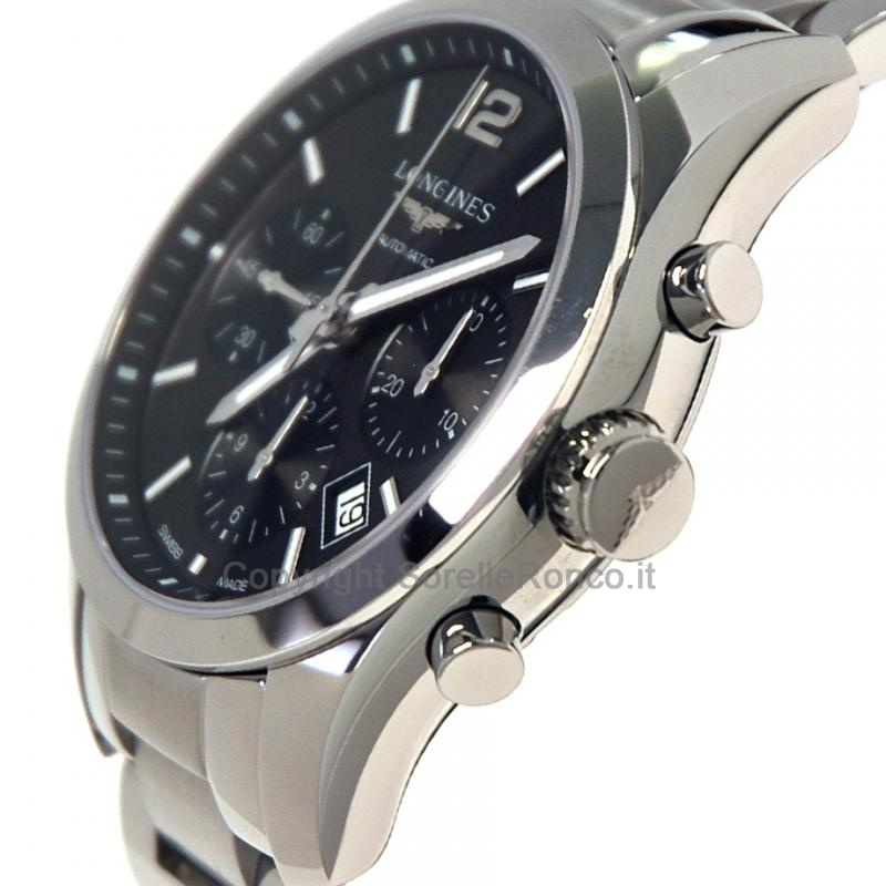 LONGINES CONQUEST CHRONO NERO 41MM