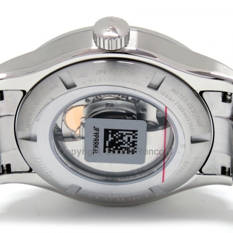MIDO MULTIFORT 42MM ANTRACITE ACCIAIO AUTOMATICO