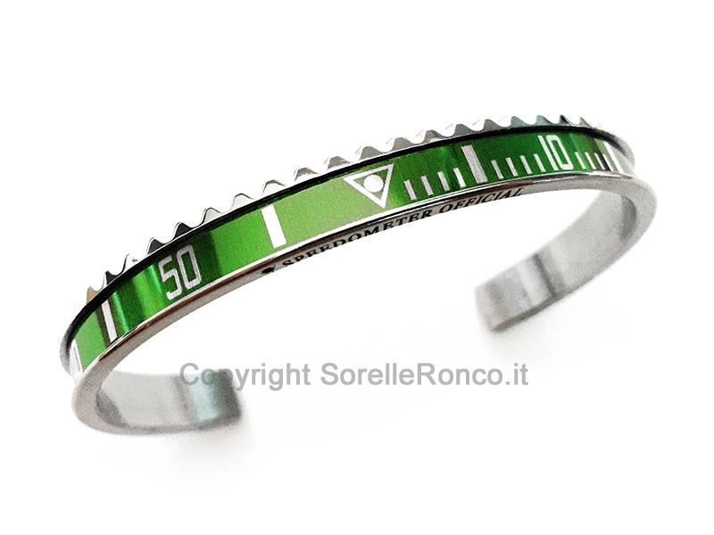 Bracciale Speedometer MGT Verde