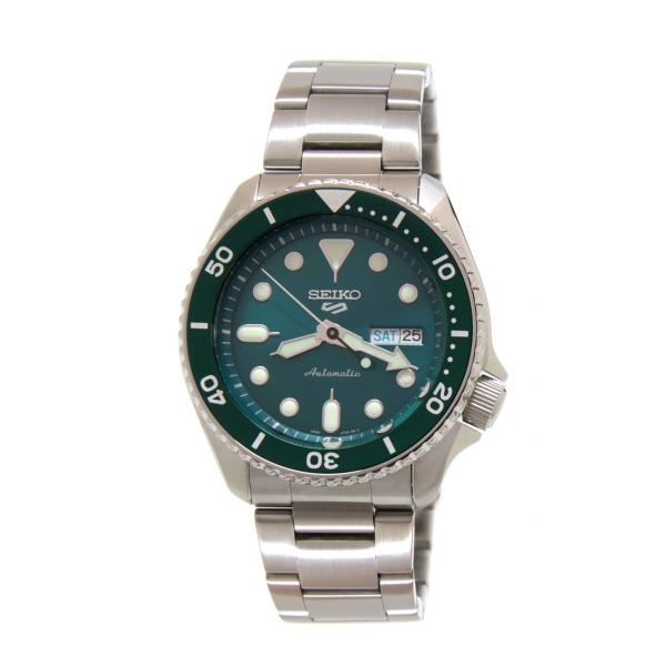 SRPD61K1 - Seiko 5 Sports Verde 42,5mm Acciaio Ghiera Verde