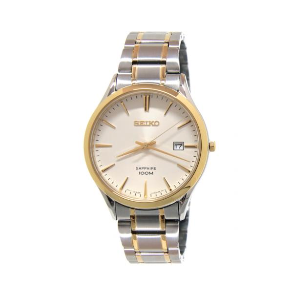 SGEG96P1 - Seiko Classic Silver 40mm Bracciale Bicolor