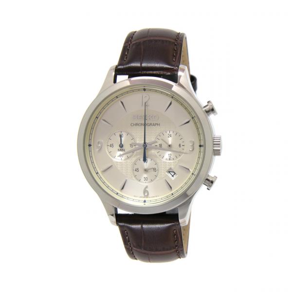 SSB341P1 - Seiko Classic Chrono Champagne 40mm Pelle