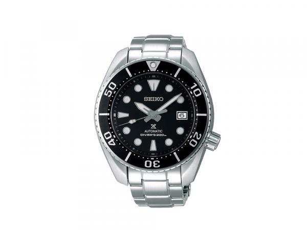 SPB101J1 - Solar Prospex Seiko Automatico Nero e Acciaio 45mm