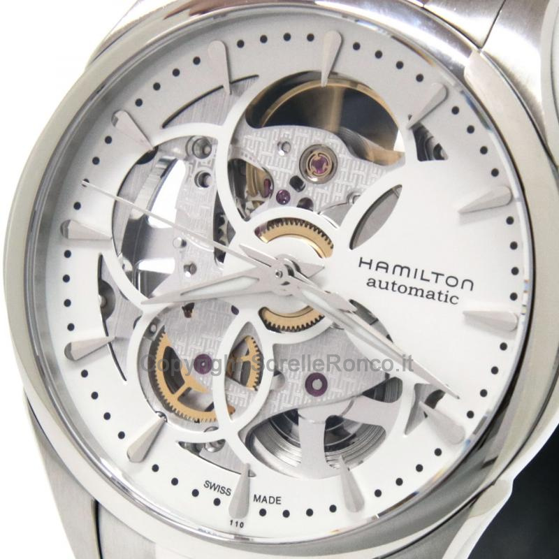 HAMILTON JAZZMASTER VIEWMATIC BIANCO SKELETON 36MM