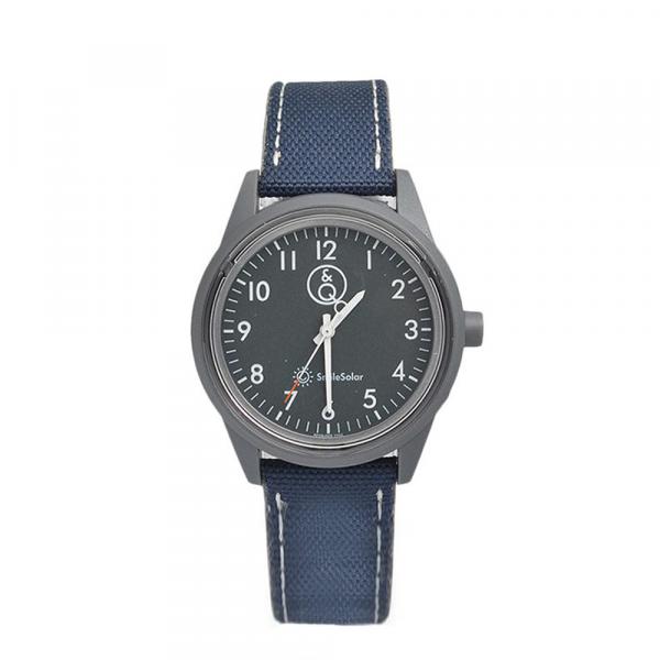 RP08J005Y - SmileSolar Arabics Grigio e Blu Tessuto 40mm Young