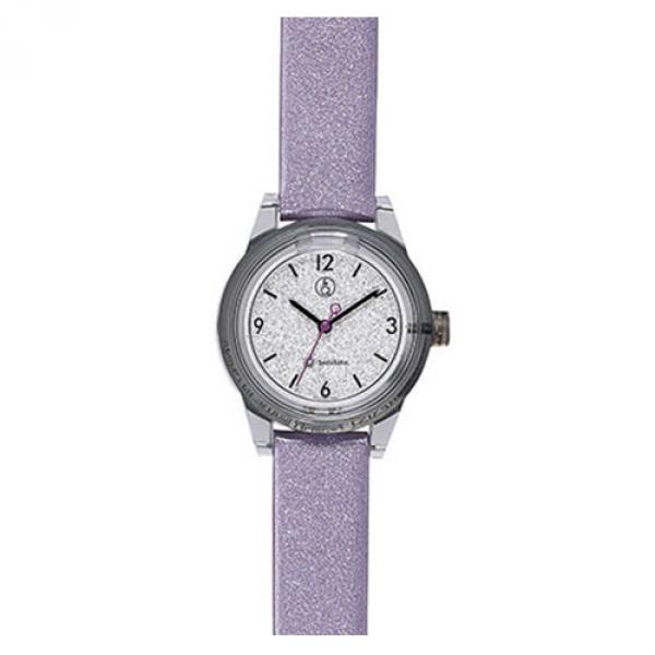 RP01J027Y - SmileSolar Mini Argento e Lilla Glitter 32mm Young