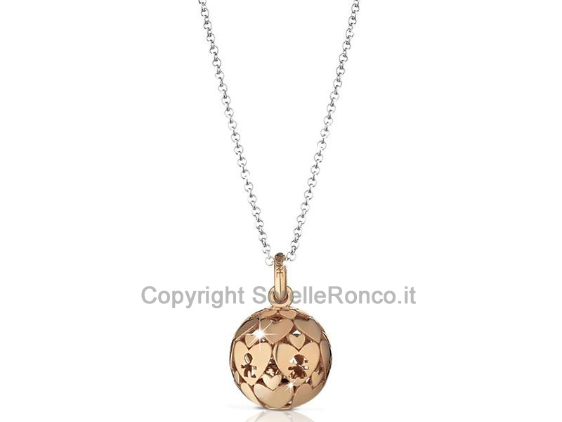 LE BEBÈ SUONAMORE I MONDI CUORI ORO ROSA