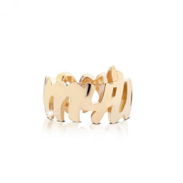 SNM024-G - Le Bebe Scritta Argento Placcato Oro per Ovetto
