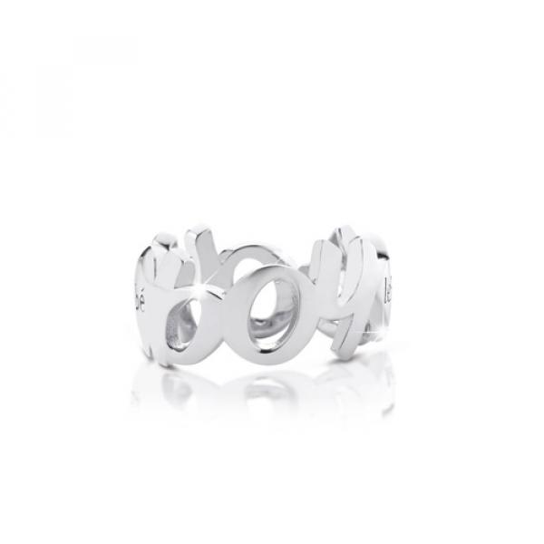 SNM024-S - Le Bebe Scritta Argento Placcato Rodio Per Ovetto