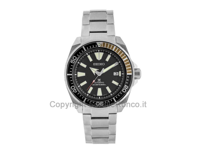 SEIKO PROSPEX NERO E ACCIAIO 43,8MM 