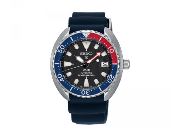 SRPC41K1 - Seiko Padi Mini Turtle Nero e Blu 42,3mm