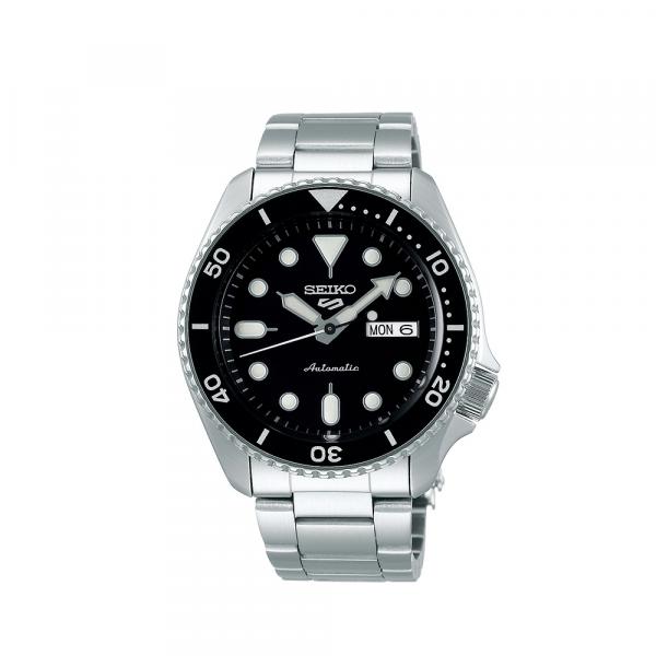 SRPD55K1 - Seiko 5 Nero Acciaio Automatico 42,5mm