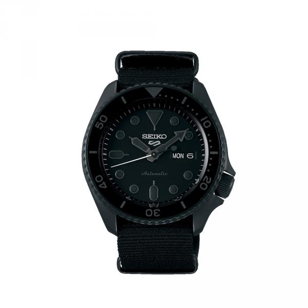 SRPD79K1 - Seiko 5 Nero Cinturino Nylon Auto 42,5mm