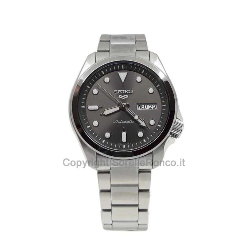 SEIKO 5 SPORTS GRIGIO 40MM BRACCIALE ACCIAIO