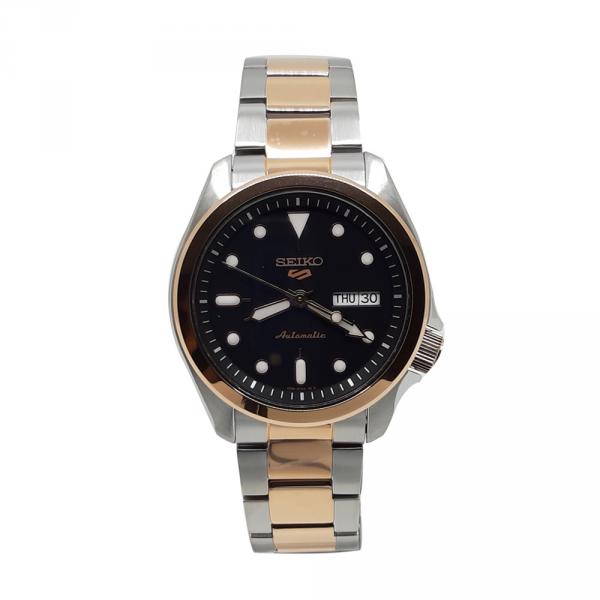 SRPE58K1 - Seiko 5 Sports Nero 40mm Acciaio Bicolor
