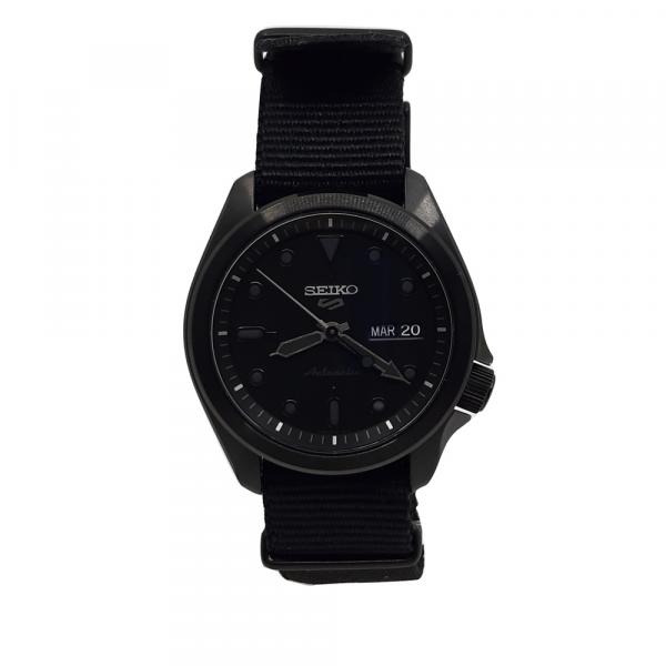 SRPE69K1 - Seiko 5 Sports Nero 40mm Tessuto Nero