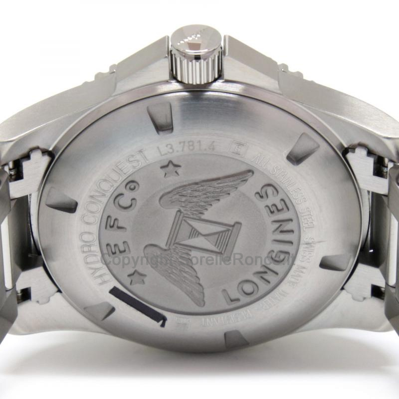 LONGINES HYDROCONQUEST NERO 41MM ACCIAIO CERAMICA