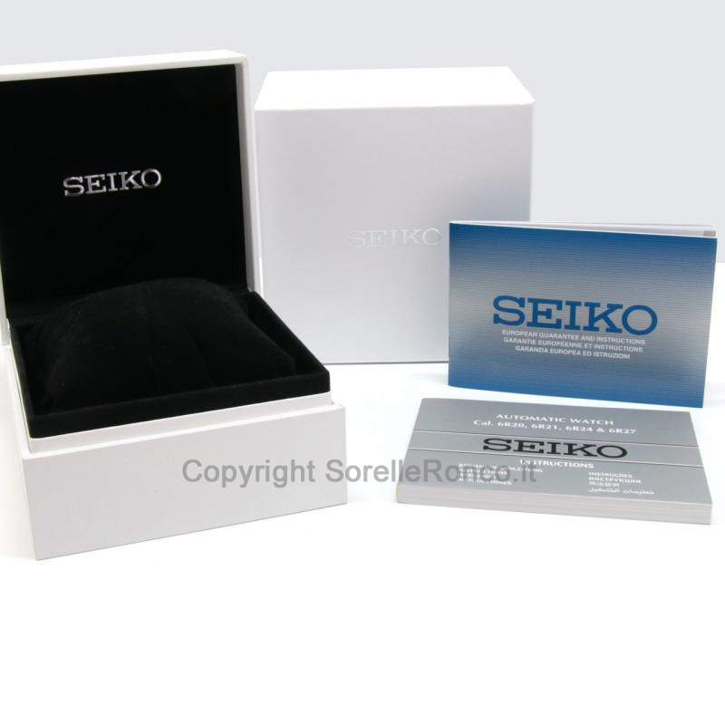 SEIKO PROSPEX NERO 40,5MM ACCIAIO GHIERA NERA